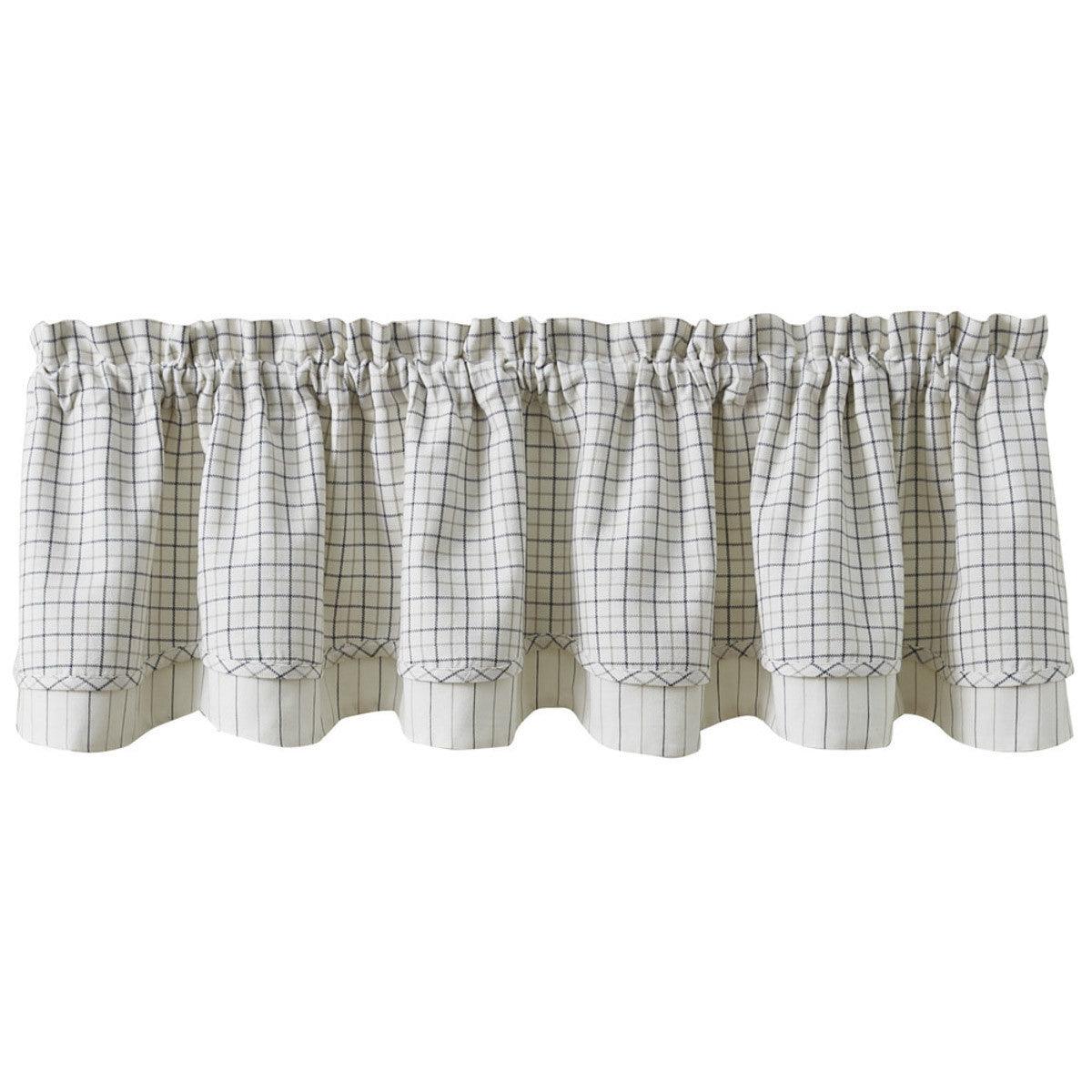 Jam Jar Layered  Valance Set of 2 - Lined Layered Park Designs