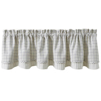 Thumbnail for Jam Jar Layered Valance Set of 2 - Lined Layered Park Designs - The Fox Decor
