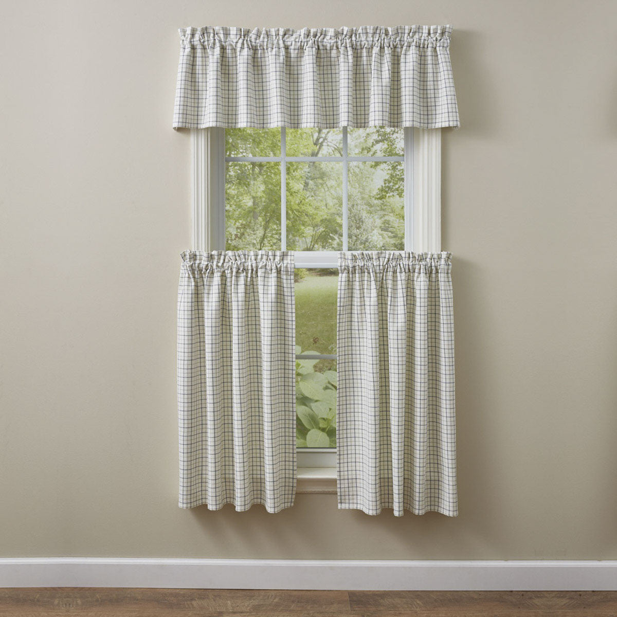 Jam Jar Window Curtain Tiers 72