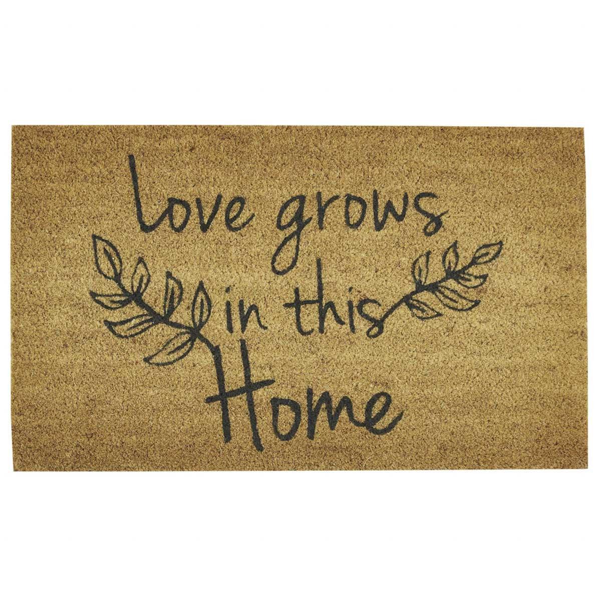 Love Grows Doormat - Park Designs - The Fox Decor