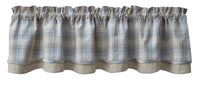Thumbnail for Prairie Wood Valance - Lined Layered Park Designs