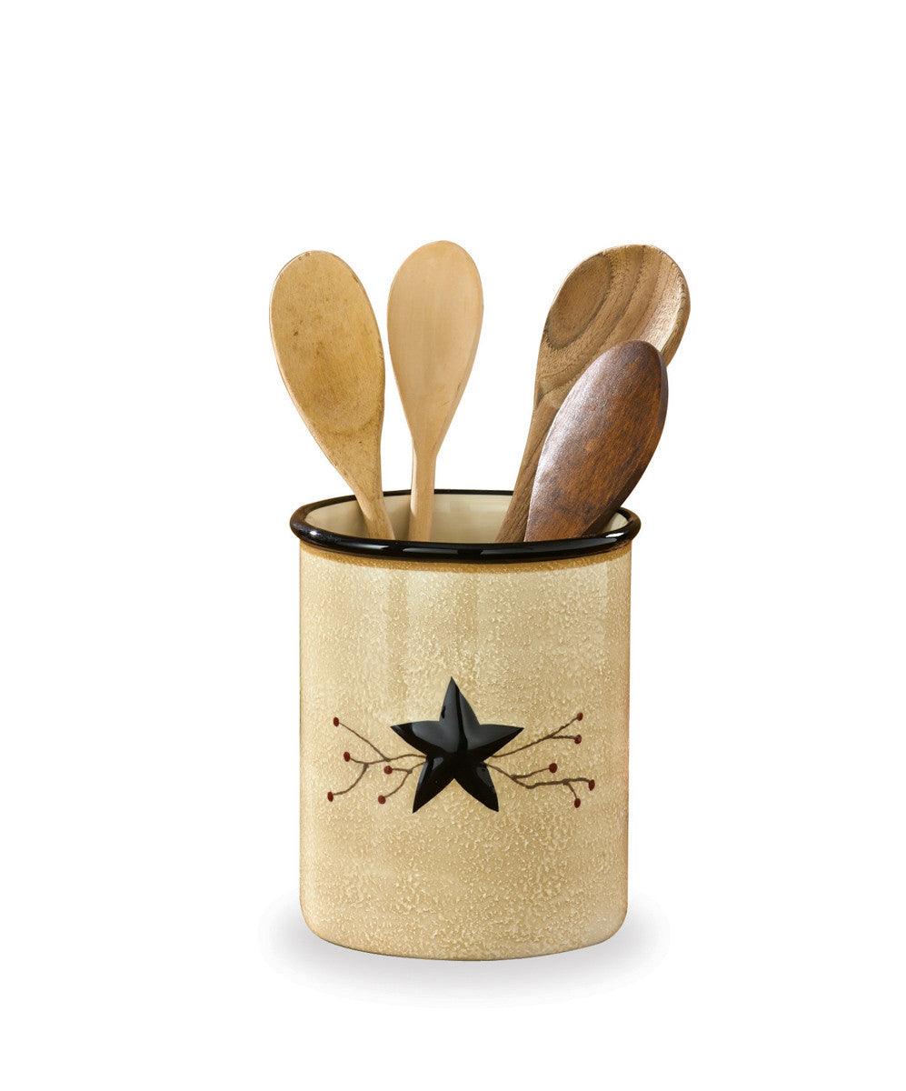 Star Vine Utensil Crock - Park Designs