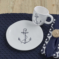Thumbnail for Anchor Salad Plates - Set of 4 Park Designs - The Fox Decor