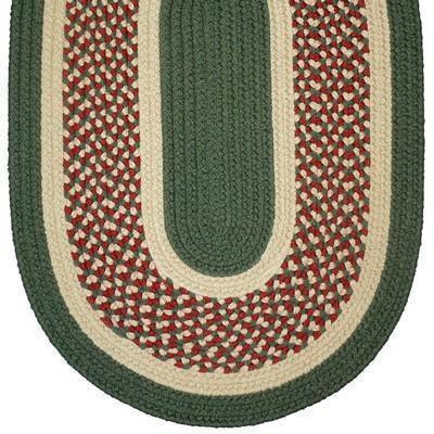 312-1 Ex Braided Rugs Oval/Round - The Fox Decor