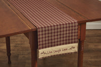 Thumbnail for Sturbridge Live Table Runner - Wine 54