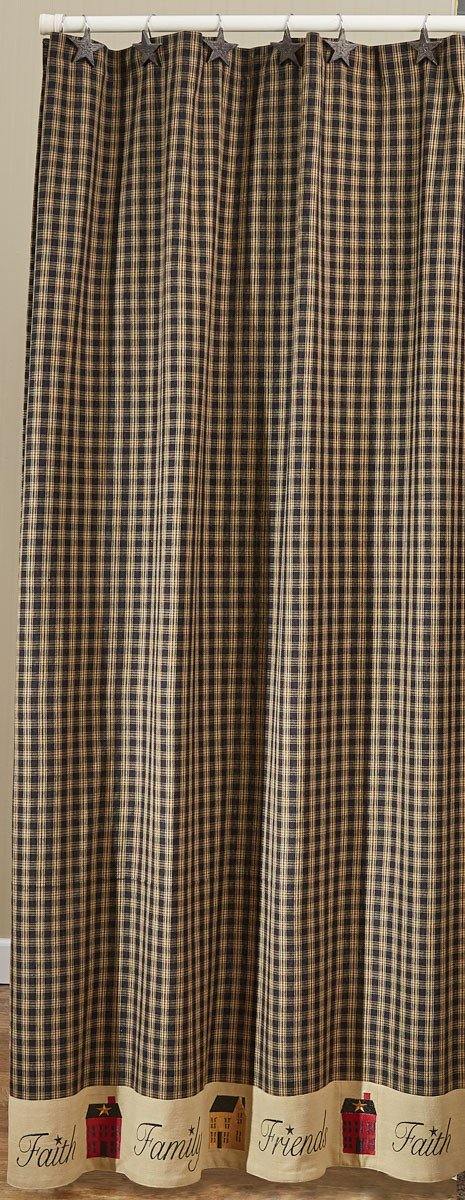 Sturbridge Home Shower Curtain - 72" x 72" Park Designs - The Fox Decor