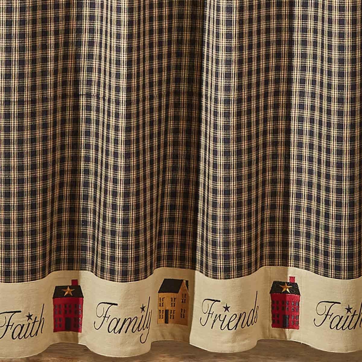 Sturbridge Home Shower Curtain - 72