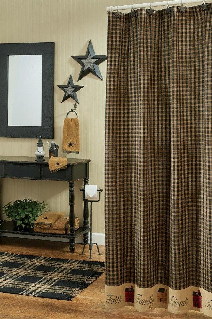 Sturbridge Home Shower Curtain - 72" x 72" Park Designs - The Fox Decor