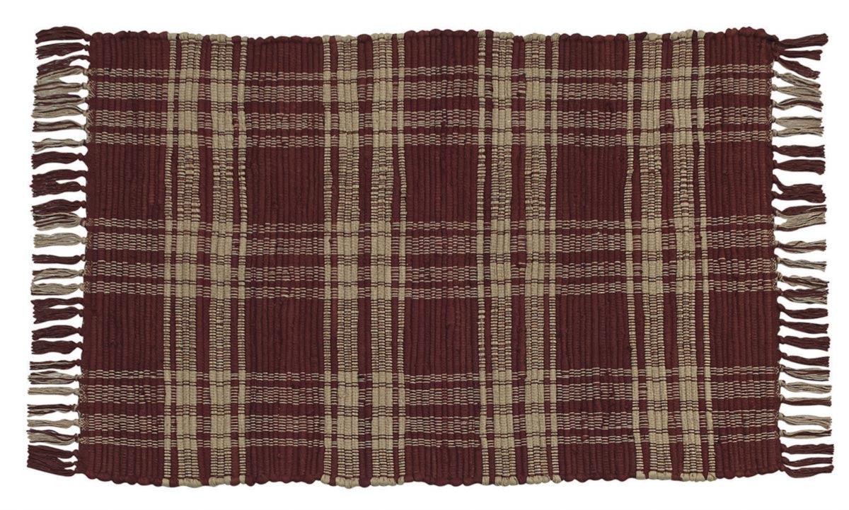 Sturbridge Wine Rag Rugs - The Fox Decor