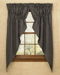 Thumbnail for Sturbridge Navy Prairie Gathered Curtains Park Designs