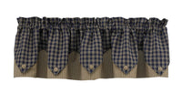 Thumbnail for Sturbridge Navy Valance - Point Park Designs - The Fox Decor