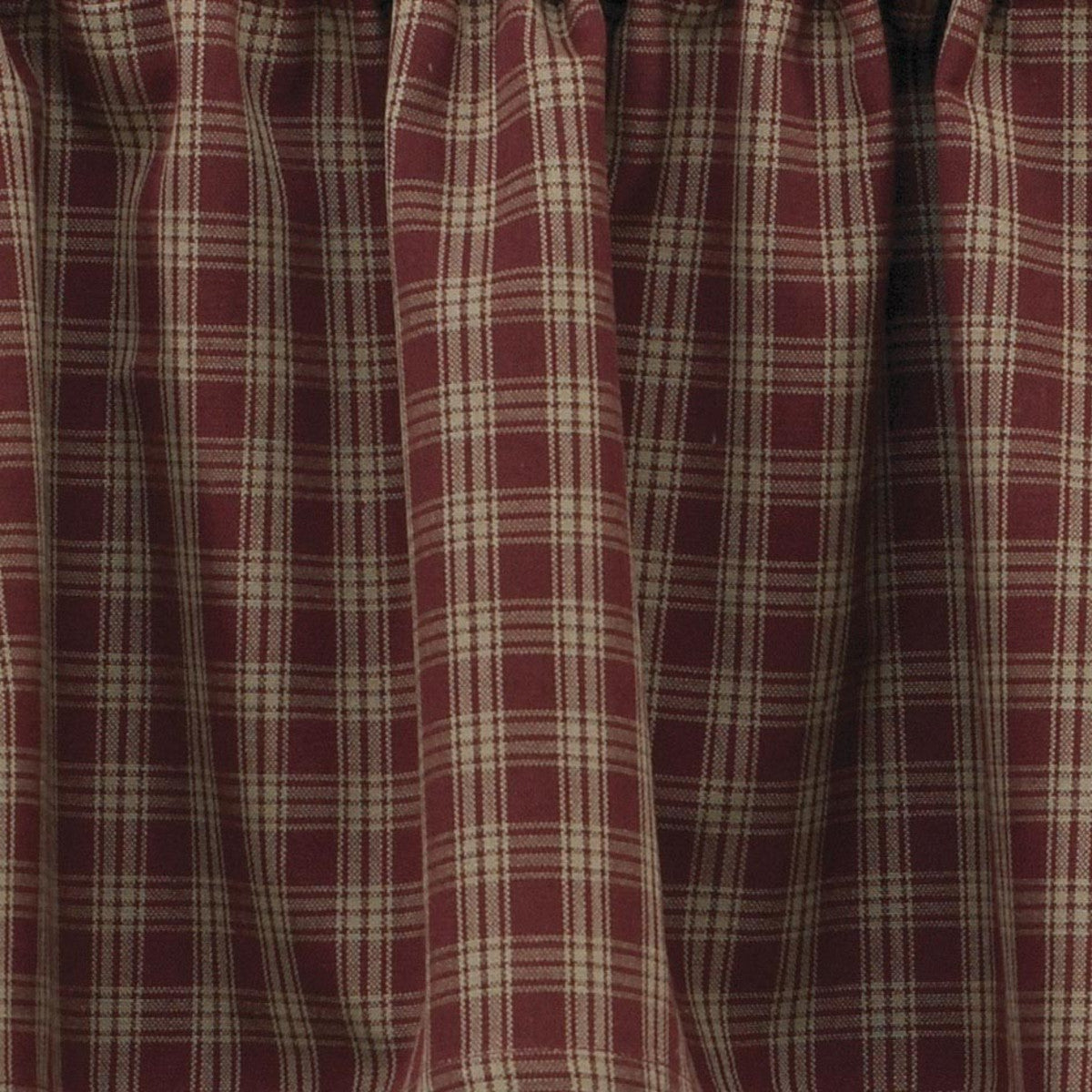 Sturbridge Wine Fishtail Swag Curtain 145" W x 25" L - Park Designs - The Fox Decor