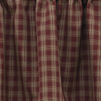 Thumbnail for Sturbridge Wine Fishtail Swag Curtain 145