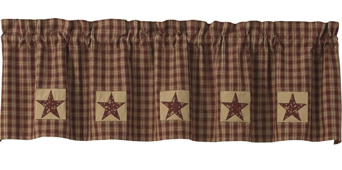 Sturbridge Patch Valance - Wine Park designs