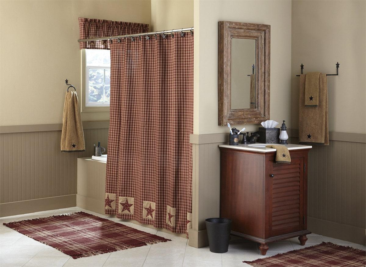 Sturbridge Patch Valance - Wine Park designs - The Fox Decor