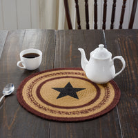 Thumbnail for Potomac Jute Braided Trivet Stencil Star 15