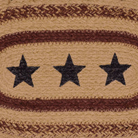 Thumbnail for Potomac Jute Braided Placemat Stencil Stars 10