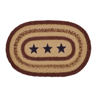 Thumbnail for Potomac Jute Braided Placemat Stencil Stars 10