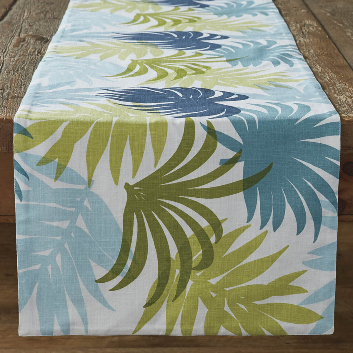 Paradise Palm Printed Table Runner - 72"L Park Designs
