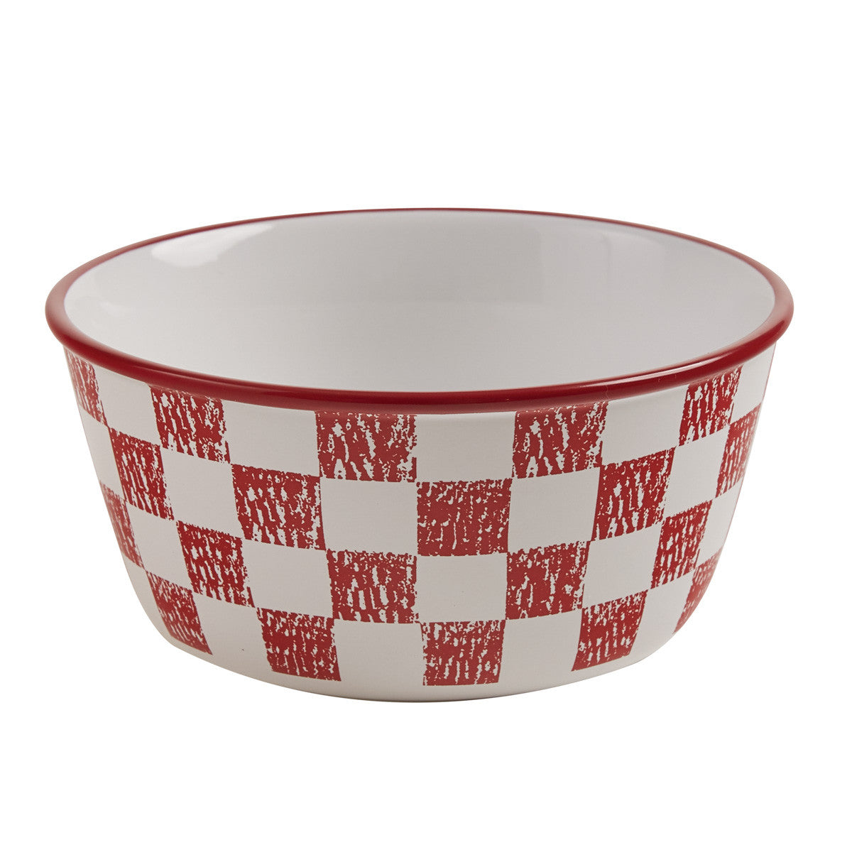 Chicken Coop Cereal Bowls - Check Set of 4 Park Designs