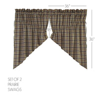 Thumbnail for Wyatt Prairie Swag Curtain Set of 2