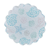 Thumbnail for Beachcomber Quilted Round Placemat - Set Of 6 Park Designs - The Fox Decor