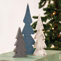 Thumbnail for 3/Set, Snowy Wooden Trees