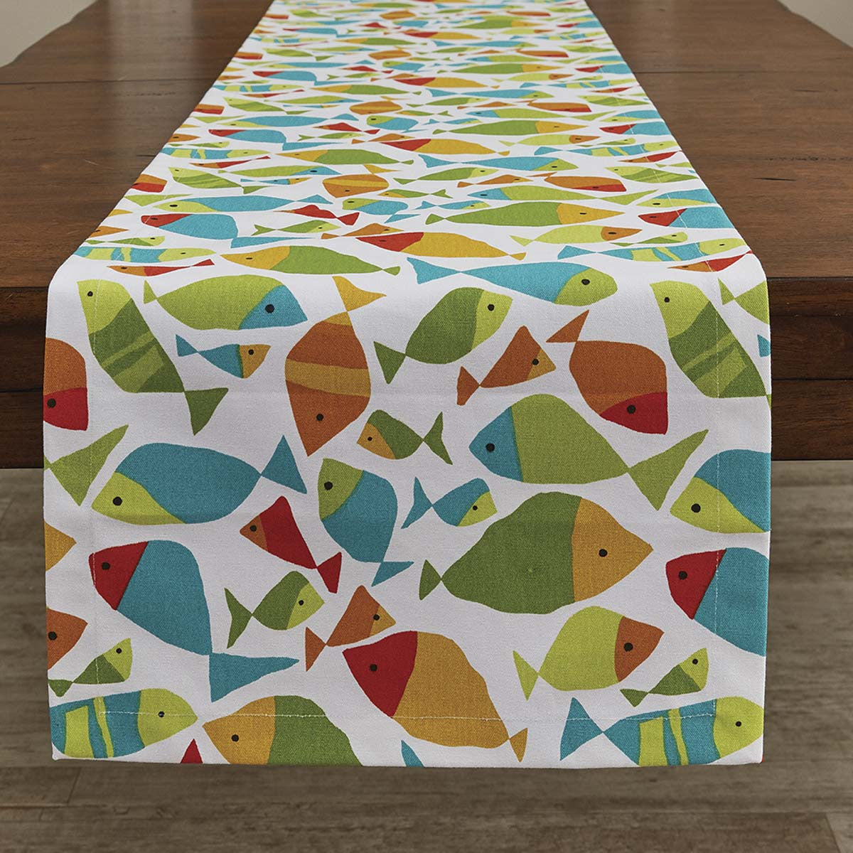 Fabulous Fish Table Runner - 72"L Park Designs