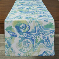 Thumbnail for Sealife Print Table Runner - 72