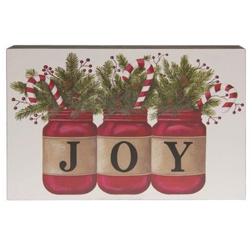 Joy Jars Box Sign