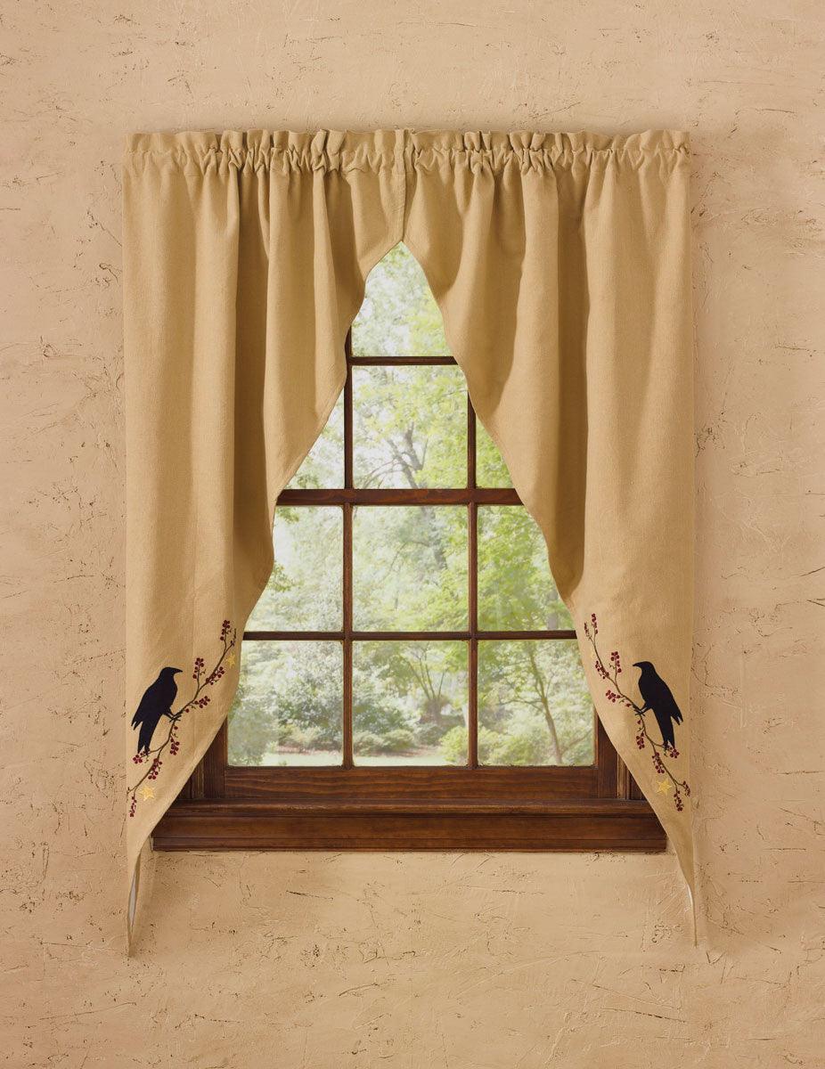 Primitive Crow Romantic Swag Park Designs - The Fox Decor