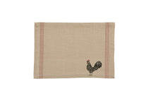 Thumbnail for Pecked Rooster Placemat - Set Of 6 Park Designs