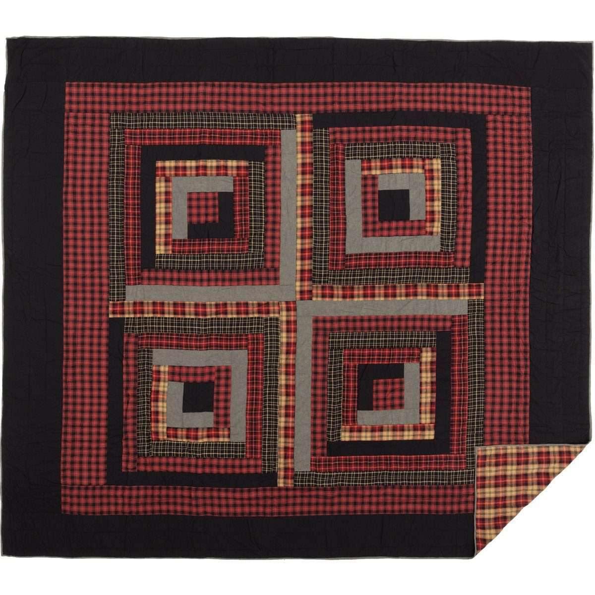 Cumberland California King Quilt 130Wx115L VHC Brands full