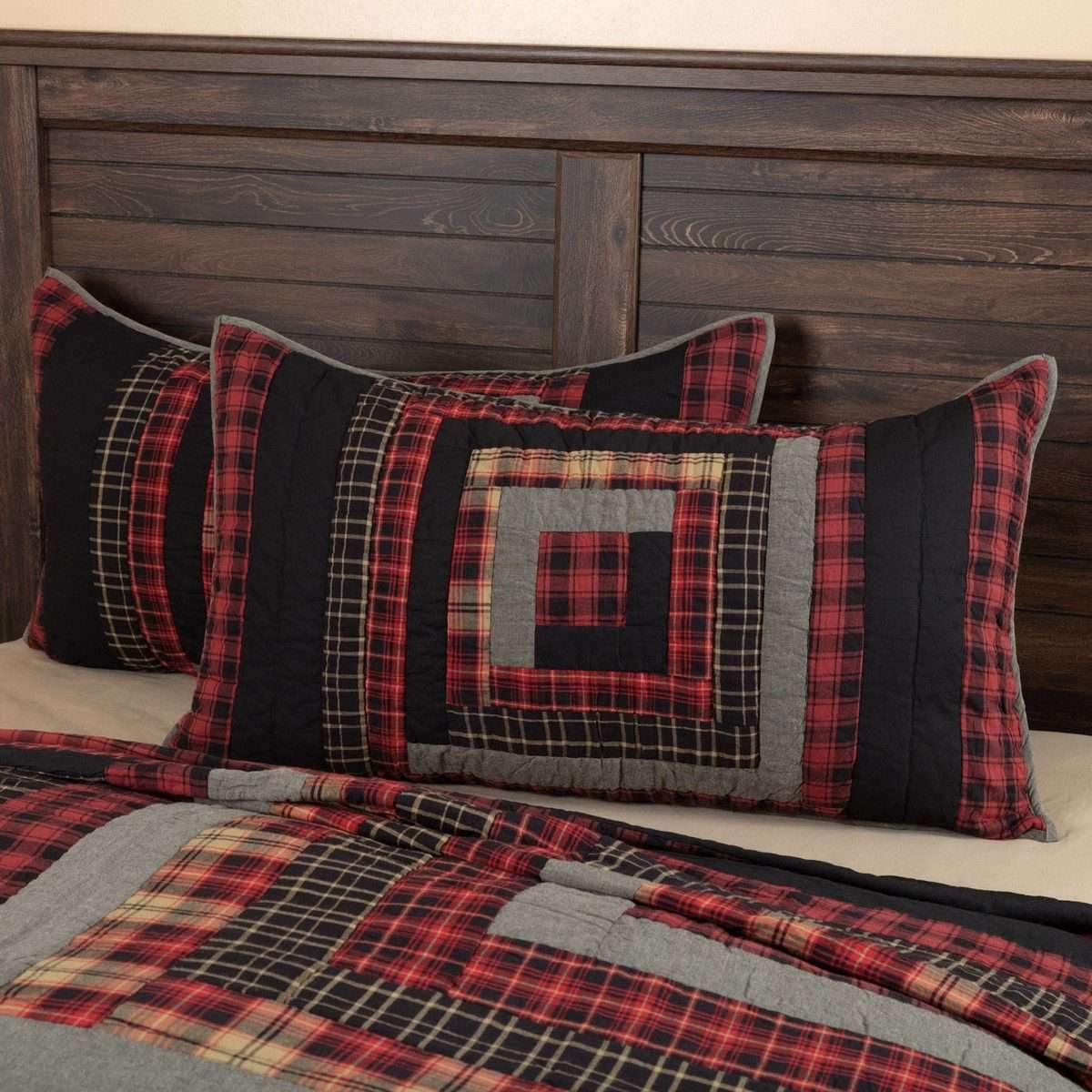 Cumberland King Sham 21x37 VHC Brands - The Fox Decor