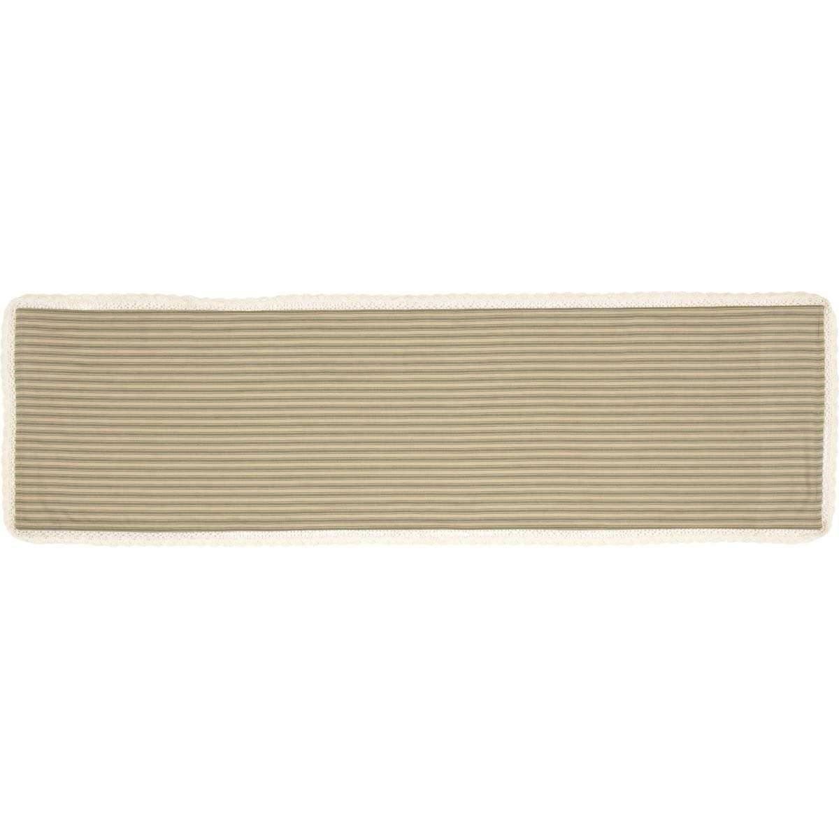 Kendra Stripe Green Runner 13x48 VHC Brands - The Fox Decor