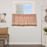 Thumbnail for Kendra Stripe Red Tier Curtain VHC Brands - The Fox Decor