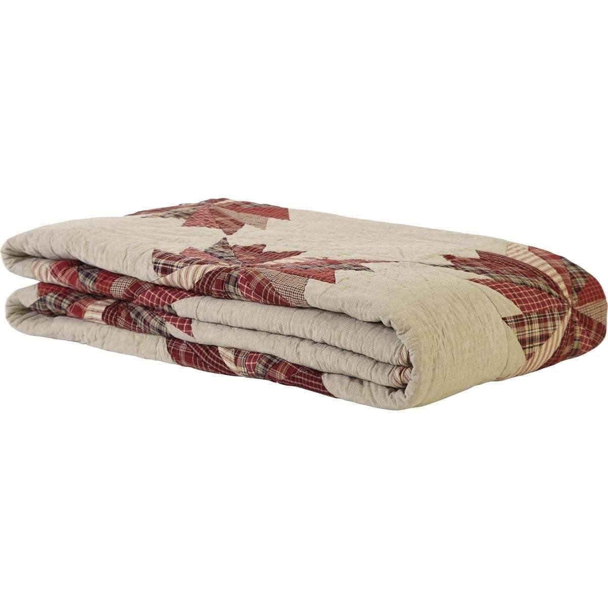 Ozark Luxury King Quilt 120Wx105L VHC Brands - The Fox Decor