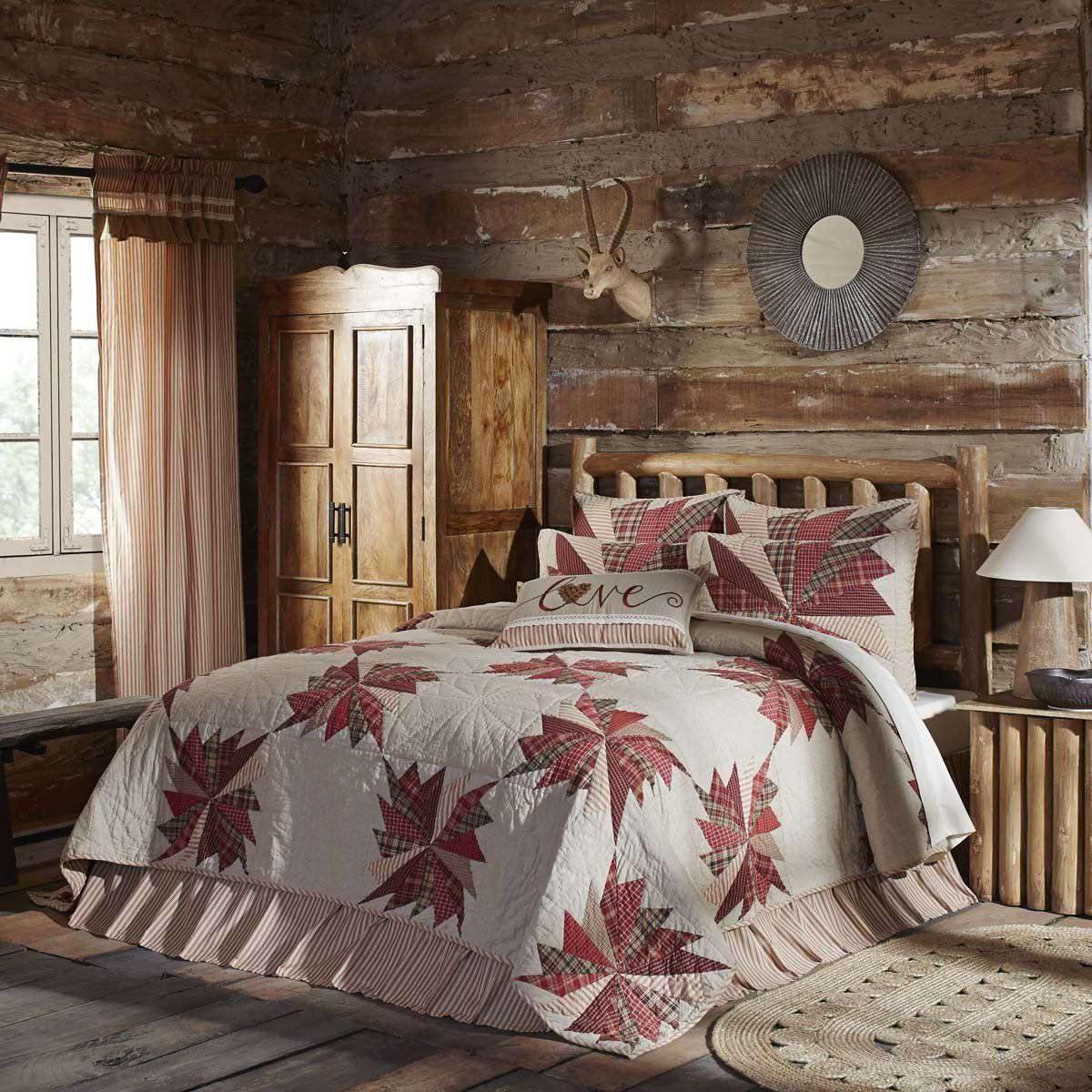 Ozark King Quilt 110Wx97L VHC Brands online