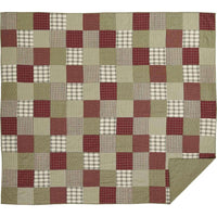 Prairie Winds Luxury King Quilt 120Wx105L VHC Brands - The Fox Decor