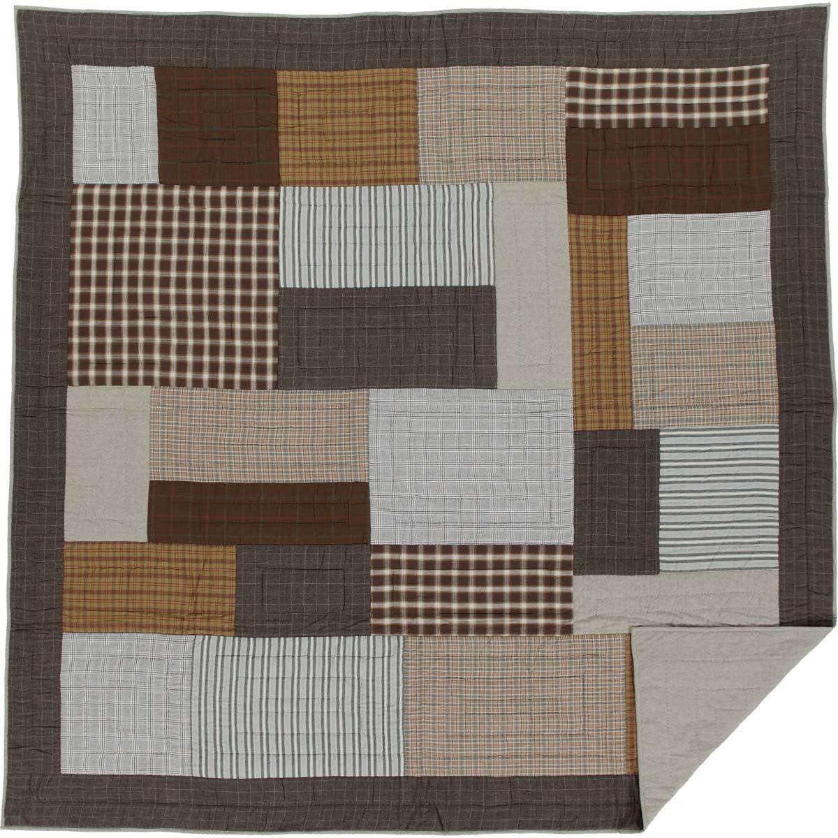 Rory Queen King Quilt 105Wx95L VHC Brands full