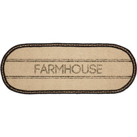 Thumbnail for Sawyer Mill Charcoal Farmhouse Jute Runner 13x36 VHC Brands - The Fox Decor