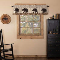 Thumbnail for Wyatt Bear Valance Curtain - The Fox Decor
