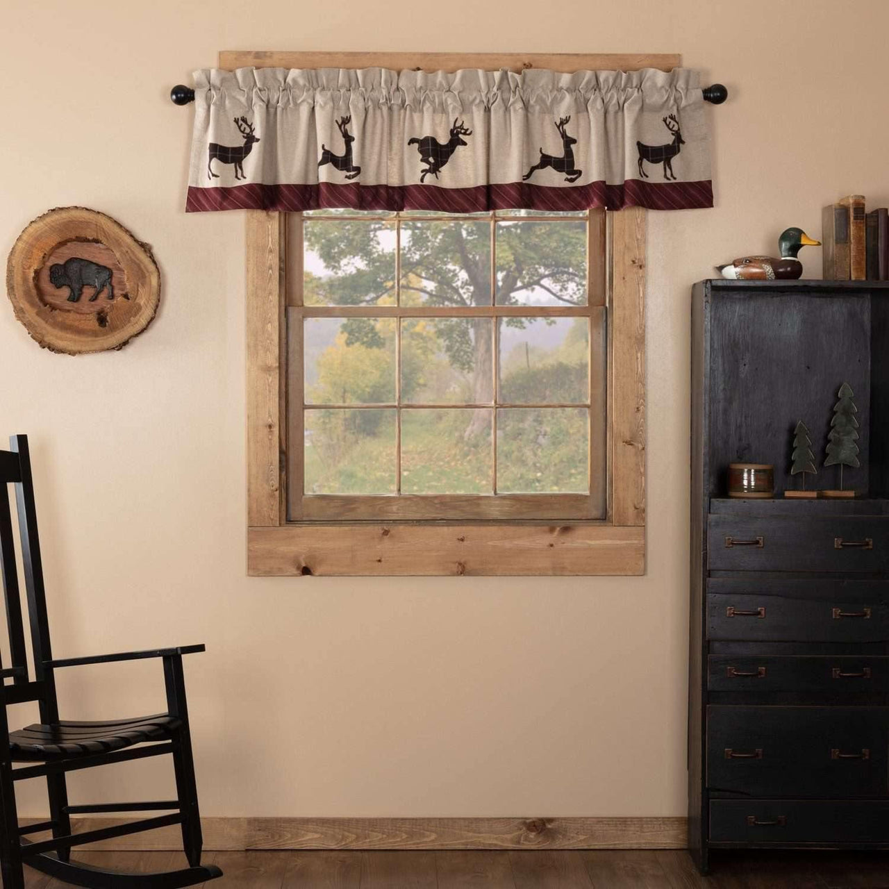 Wyatt Deer Valance 16x90