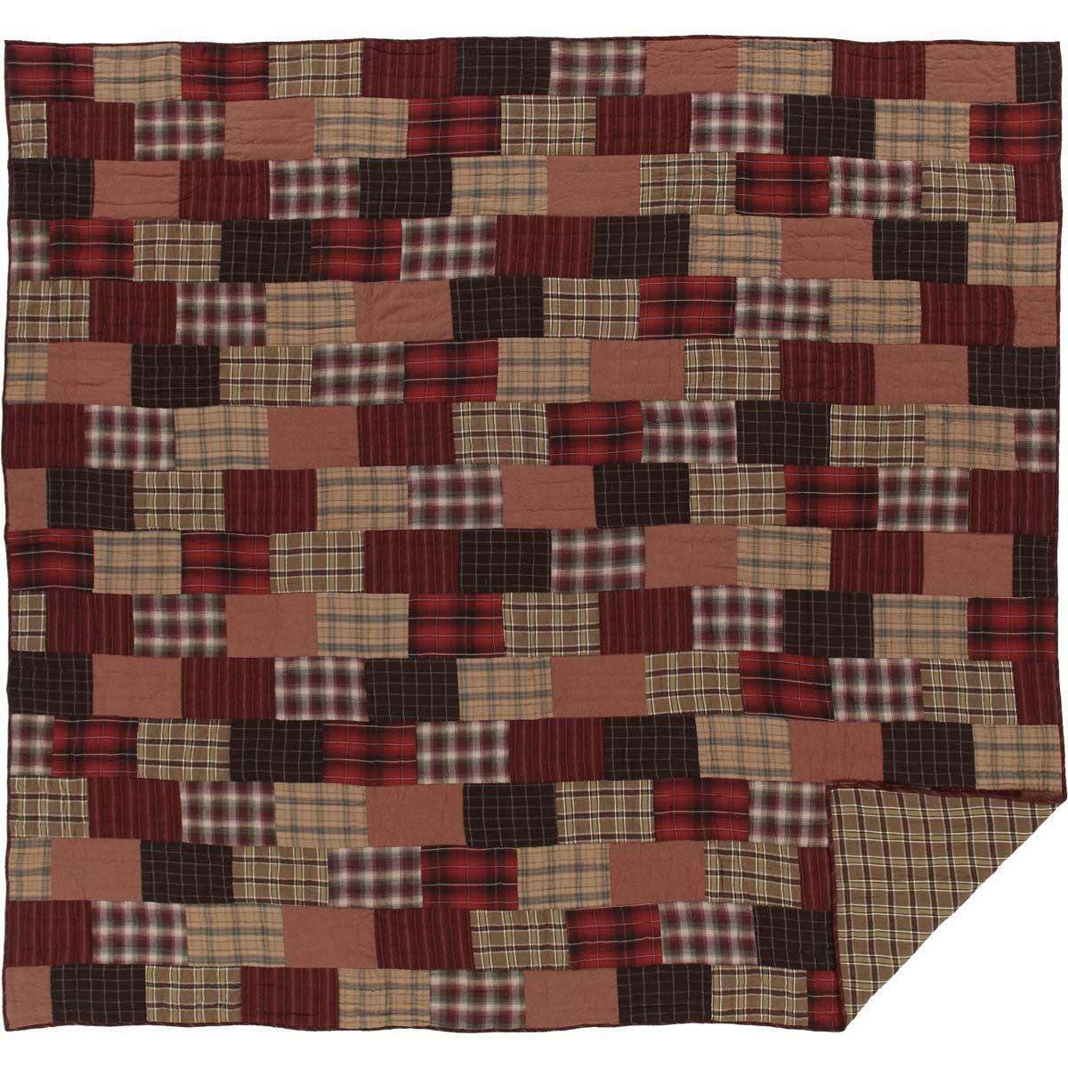 Wyatt King Quilt 105Wx95L VHC Brands - The Fox Decor