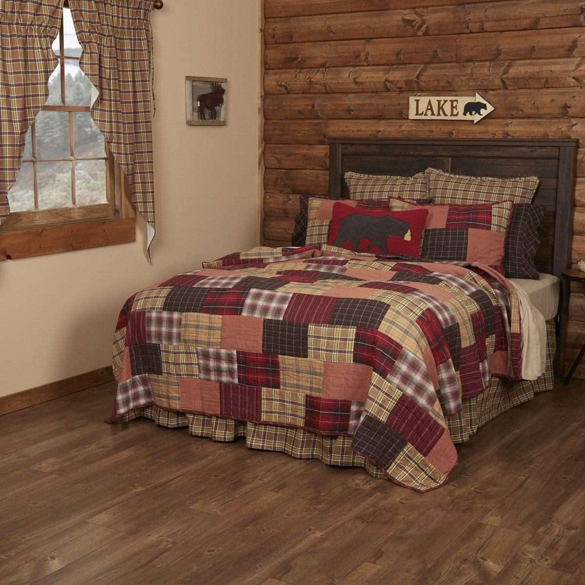 Wyatt California King Quilt 130Wx115L VHC Brands - The Fox Decor