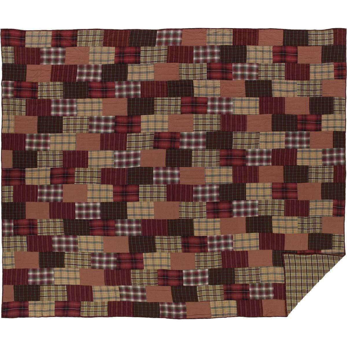 Wyatt California King Quilt 130Wx115L VHC Brands - The Fox Decor