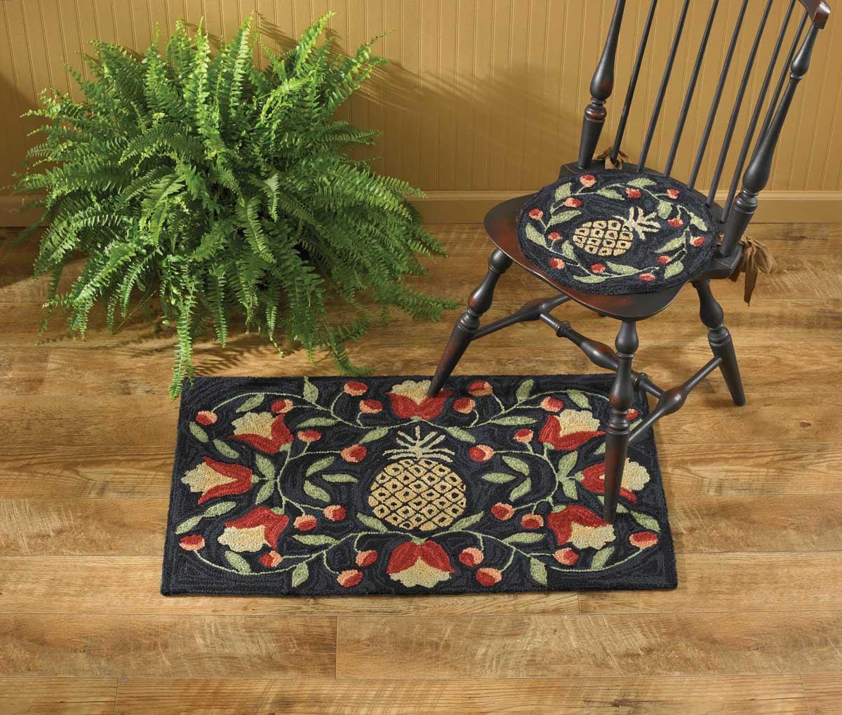 Pineapple Hooked Rugs - Park Designs