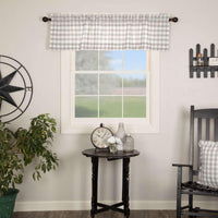 Thumbnail for Annie Buffalo Check Valance Curtain Black, Grey, Red, Tan - The Fox Decor