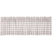 Thumbnail for Annie Buffalo Check Valance Curtain Black, Grey, Red, Tan - The Fox Decor