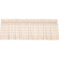 Thumbnail for Annie Buffalo Check Valance Curtain Black, Grey, Red, Tan - The Fox Decor
